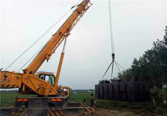 生活污水設(shè)備的吊裝方法和注意事項(xiàng)-樂中環(huán)保 生活污水設(shè)備的吊裝方法和注意事項(xiàng)-樂中環(huán)保