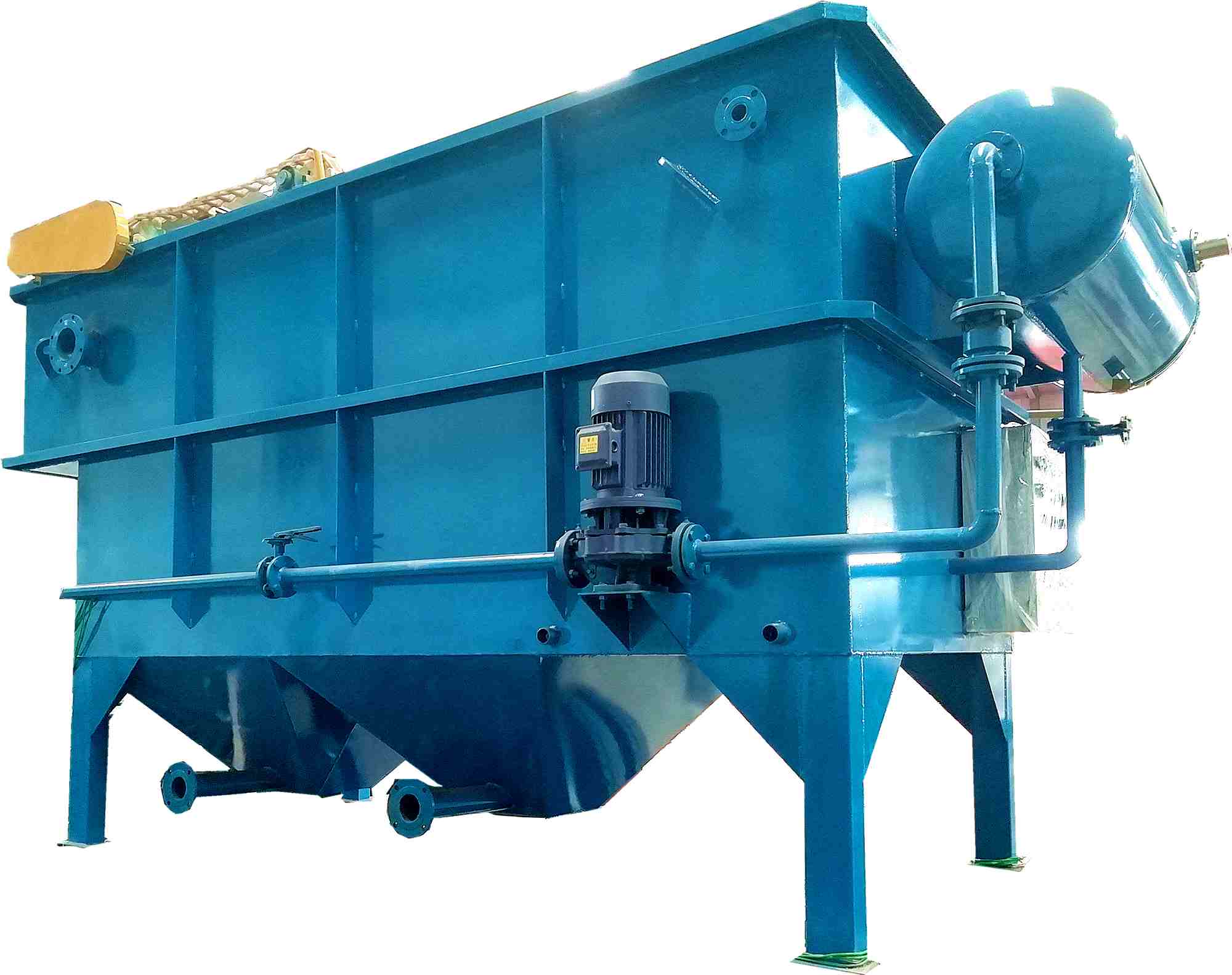 溶氣氣浮機(jī)運行過程中出現(xiàn)異常震動現(xiàn)象，2種方法幫你解決！2